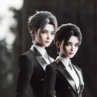 chat with ai character: Evelyn & Elara �️�